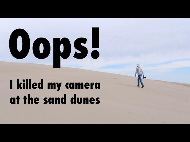 I killed my camera at the sand dunes | Landscape photography in Idaho