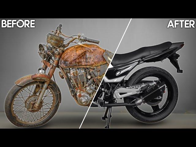 15 years Old Motorcycle into Sports - RESTORATION  and REBUILD - Last Part # 3