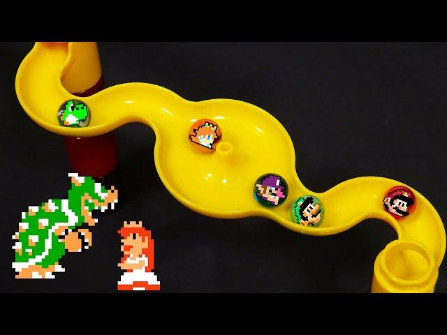 The Super Mario Marble Race - Rescue Peach!