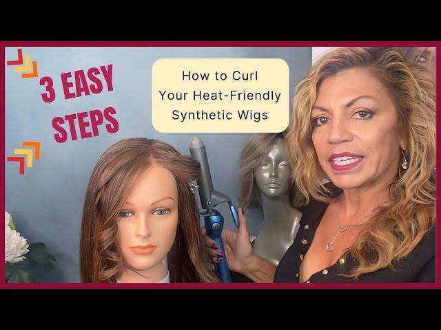 3 Easy Steps | How to Curl Your Heat-Friendly Synthetic Wigs