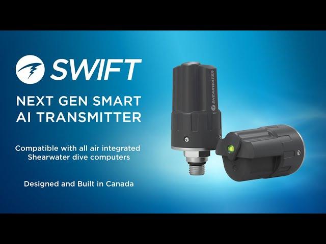 Shearwater Swift Transmitter With AI Technology