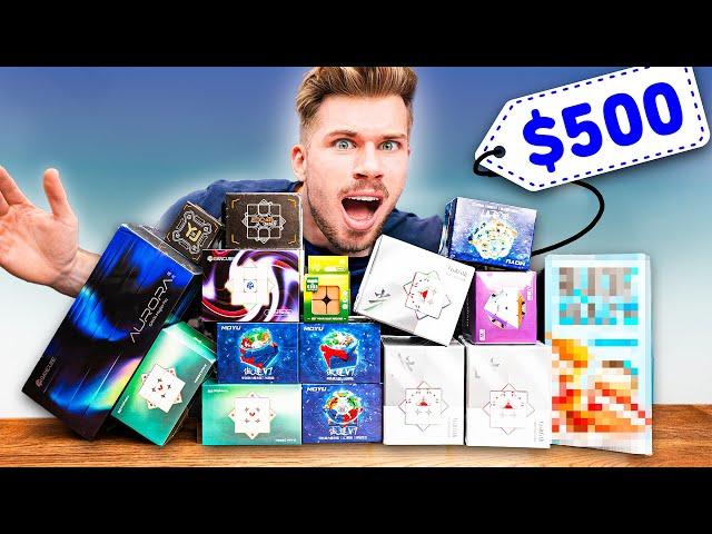 HUGE Rubik’s Cube unboxing! | Gan 15, Tornado v4, FTO & more