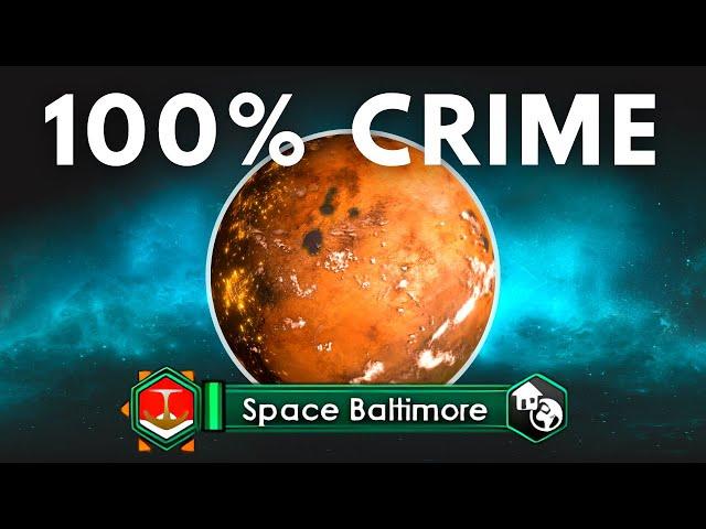 Stellaris Crime Only Challenge