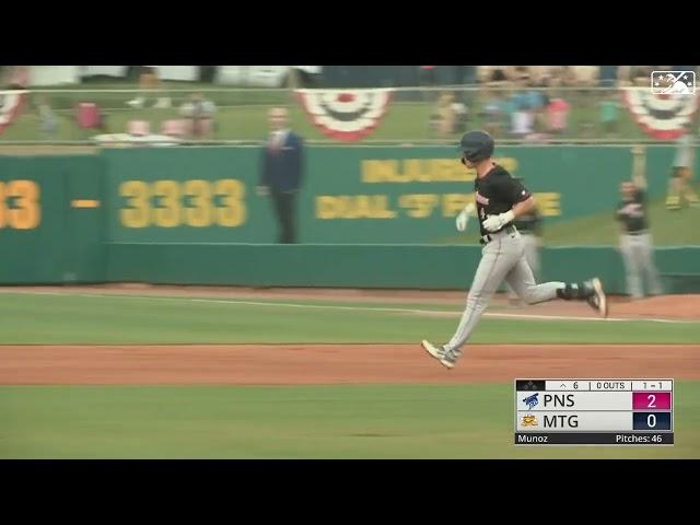 Troy Johnston SMACKS a Solo Home Run! | Miami Marlins Prospect | 7/3/2023