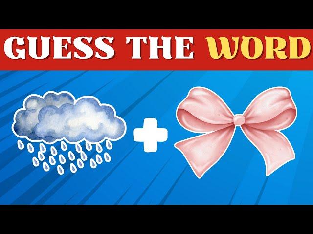 Can You Guess The WORD By Emojis?  Emoji Quiz | Quizzy Quiz