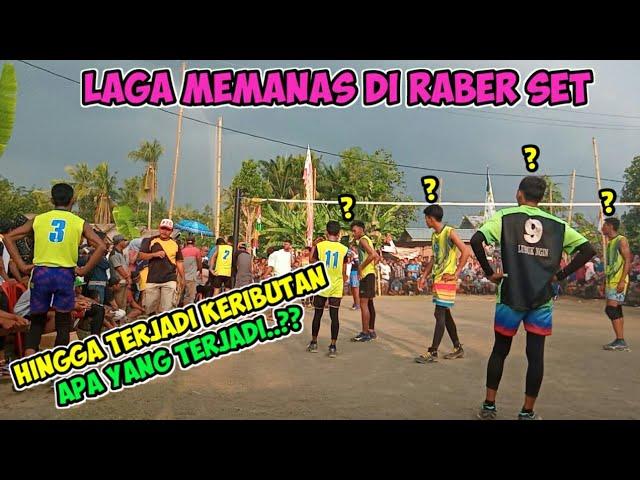 LAGA MEMANAS HINGGA NYARIS RIBUT DI SET KE 3 JAMBUREJO VS MVC