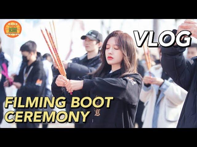 CHENGXIAO'S NEW DRAMA 《LIE TO LOVE》 FILMING BOOT CEREMONY | WORK VLOG