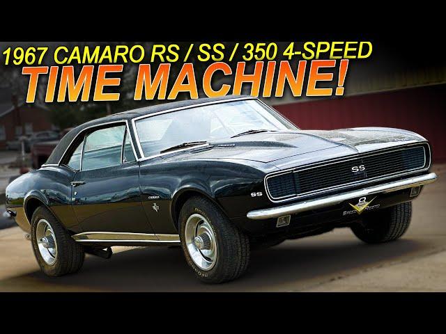 1967 Chevrolet Camaro RS SS 350 4-Speed Time Capsule Muscle Car Of The Week