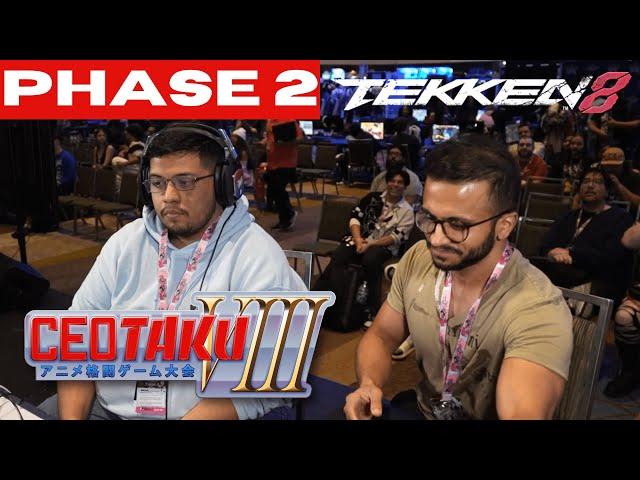 CEOtaku 2024 Tekken 8 Phase 2 (Alisa Law Heihachi Kazuya Shaheen Kazuya Asuka) Tourney