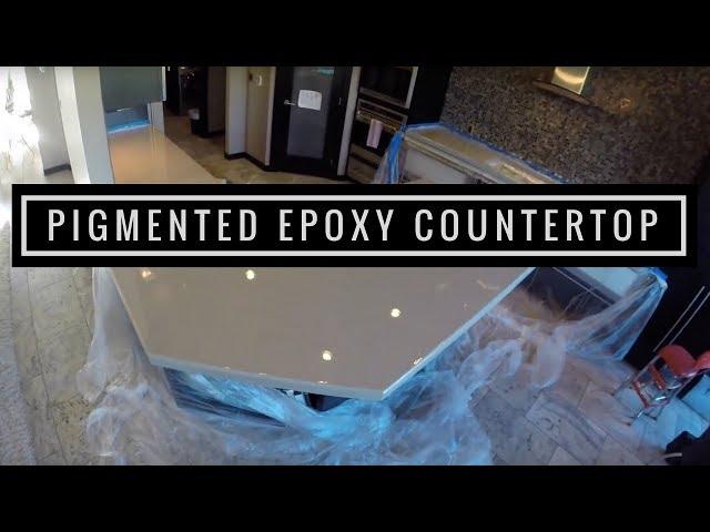 Pigmented Epoxy Countertop Coating using Leggari Products