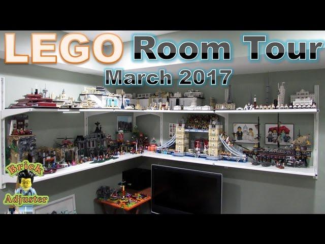 Lego Room Tour - Brick Adjuster - March 2017