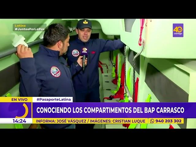  Conociendo el BAP Carrasco en La Antártida ¿Cuál es su plan frente a una emergencia