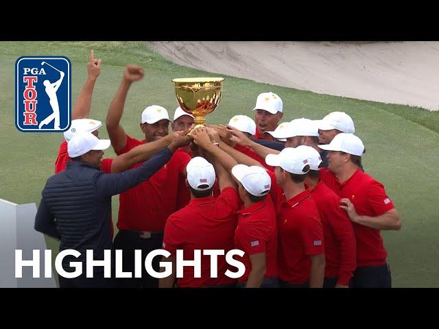 Team U.S. win the Presidents Cup! | Day 4 | Presidents Cup 2019