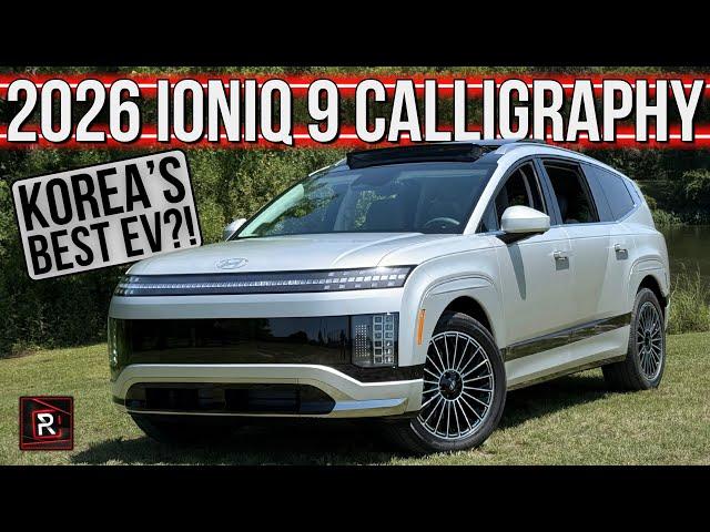 The 2026 Hyundai Ioniq 9 Calligraphy Is An Edgy Supersized Family SUV With A Pixel Spaceship Vibe