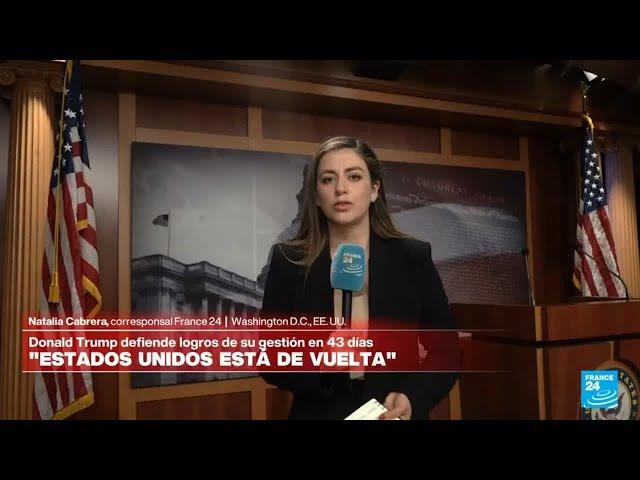 Las claves del discurso de Donald Trump ante el Congreso de Estados Unidos • FRANCE 24 Español