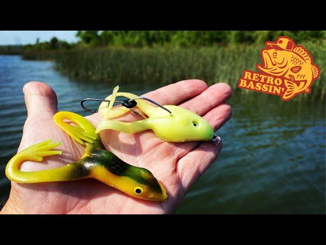 Will these old school TOPWATER FROGS work? (Strike King Grass Frog and Mister Twister Hawg Frawg)