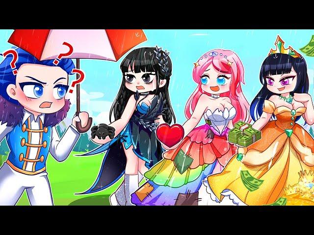 Anna & Wednesday & Lisa - Who is Prince Alex's girlfriend? | Gacha Life Rainbow Z