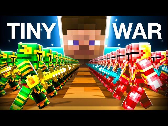 I Made 300 TINY Players Simulate Civilization in Minecraft