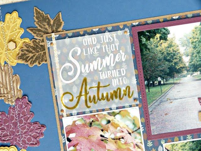 Create an Autumn Air Layout