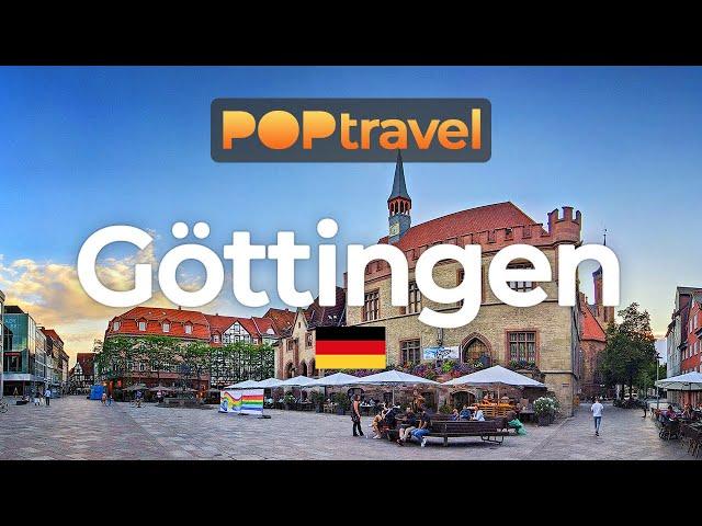 Walking in GÖTTINGEN, Germany - 4K