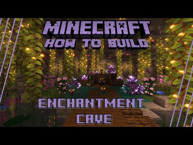 Minecraft - How to Build an Enchantment Cave 