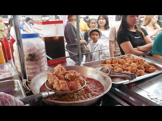 $1 Filipino Fried Chicken with Unlimited Rice & Gravy - 100KG SOLD OUT DAILY! - Filipino Street Food