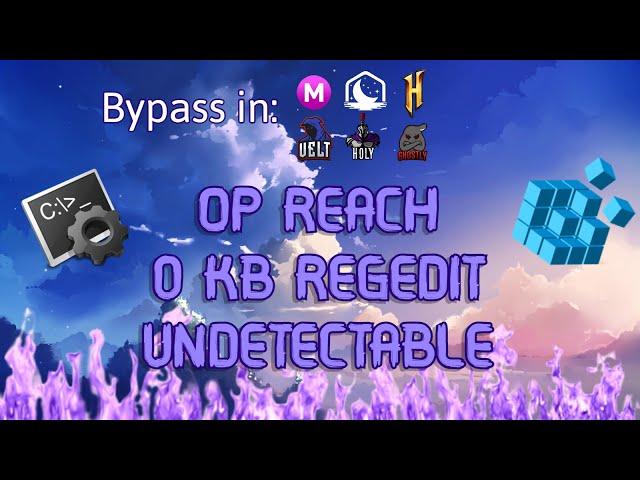  INJECTION REACH IN .BAT  | UNDETECTABLE IN SS, OP MISPLACE AND LITTLE KB   EZ BYPASS - BY ZIADMK