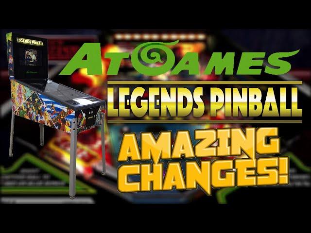 AtGames Legends Pinball UPDATES! BIGGER, BADDER & BETTER!!!