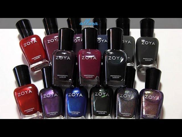 Zoya Designer, Diva & Gloss Collection: Live Swatches & Review