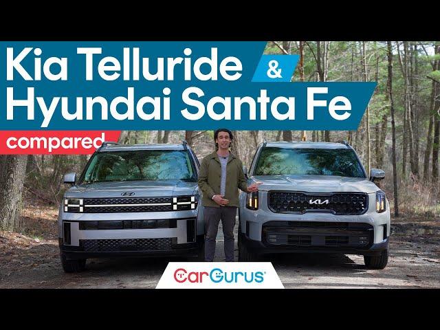 2024 Kia Telluride vs 2024 Hyundai Santa Fe