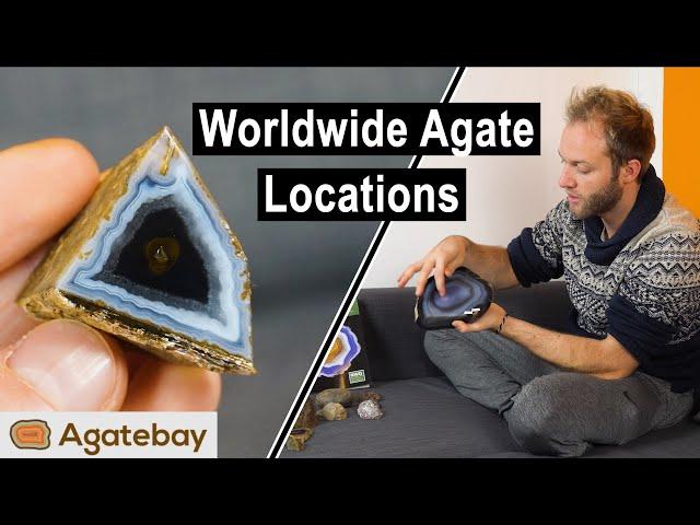 Worldwide Agate Locations: How to Identify Agates! Agates explained by Josh -4K-