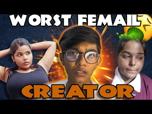 SEJAL EXX ROAST ! (WORST FEMALE CREATOR)