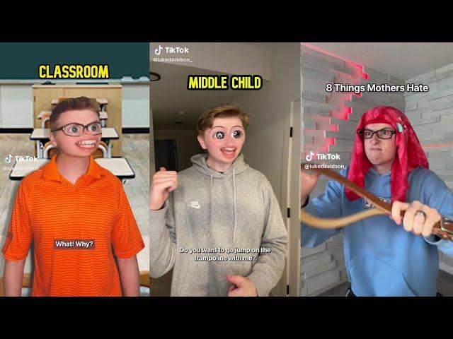 Try Not To Laugh Watching Luke Davidson [2 HOURS] TikToks Compilation By Vine Edition