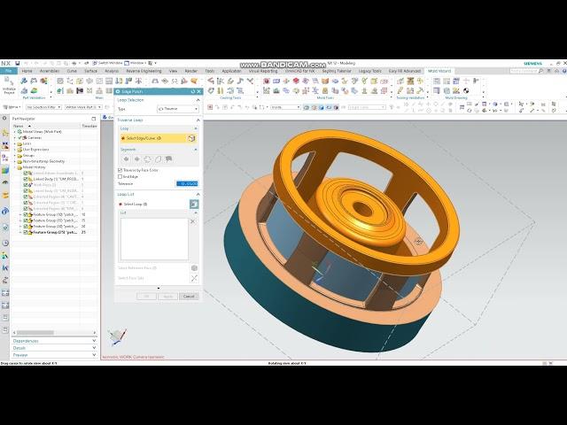 Ductile Iron Casting Part Tooling Operation in Plastic Mold Wizard Section in 4 Minutes.