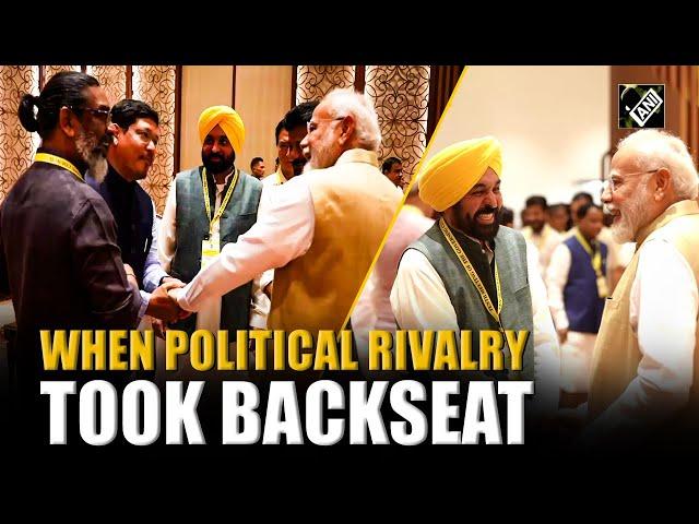 When politics took back seat: PM Modi's friendly exchange with opposition CMs goes viral