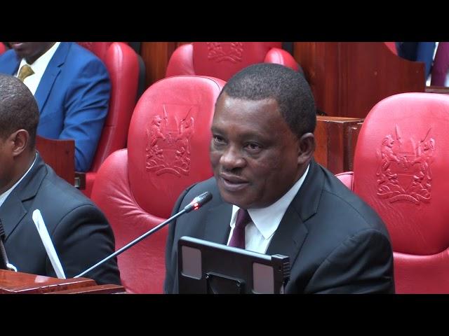 AG JB Muturi to JLAC at Parliament during discussions to award autonomy to the State Law office