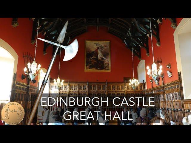 Edinburgh Castle's Great Hall History | Edinburgh, Scotland | 4K