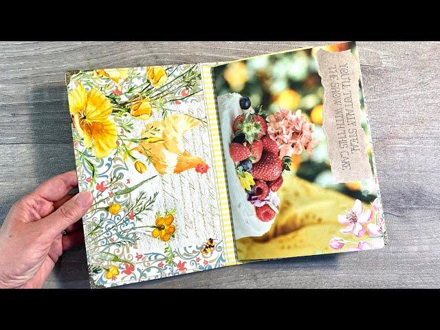 How To Make A Journal From Daphnes Diary Magazine Part 2 - Adding The Signature