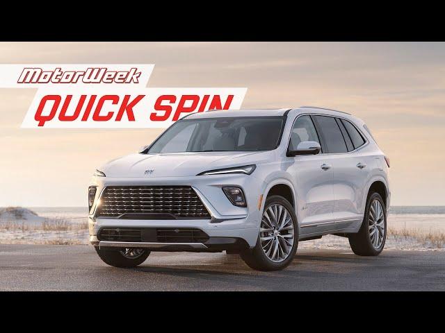 2025 Buick Enclave | MotorWeek Quick Spin