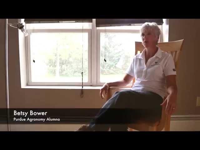 Betsy Bower - Purdue Agronomy Alumna