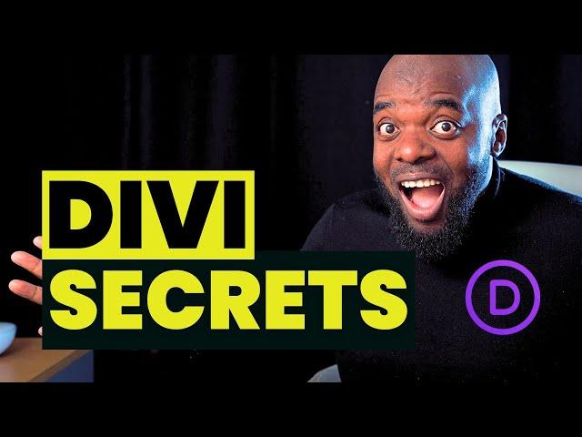 Divi Secrets You Probably Didn't Know.