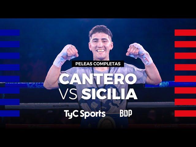 Alan Cantero vs. Alexis Sicilia  - Boxeo de Primera - TyCSports