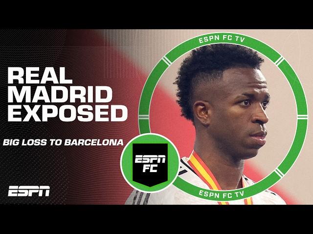 Real Madrid EXPOSED  EL CLASICO REACTION after Barcelona's Spanish Supercopa title  | ESPN FC