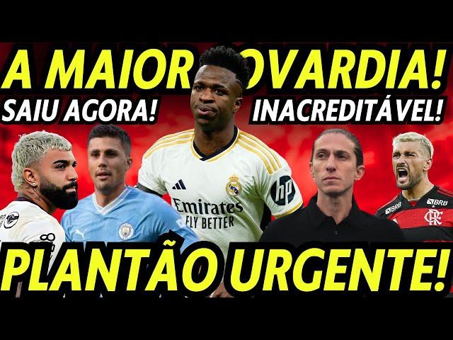 COVARDIA COM O VINÍCIUS JÚNIOR! INACREDITÁVEL! SAIU AGORA! PLANTÃO URGENTE! BOLA DE OURO! RODRI! E+