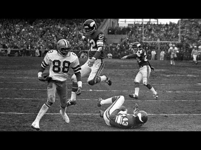 Staubach's 'Hail Mary' Cowboys vs. Vikings 1975 Divisional Round Game highlights