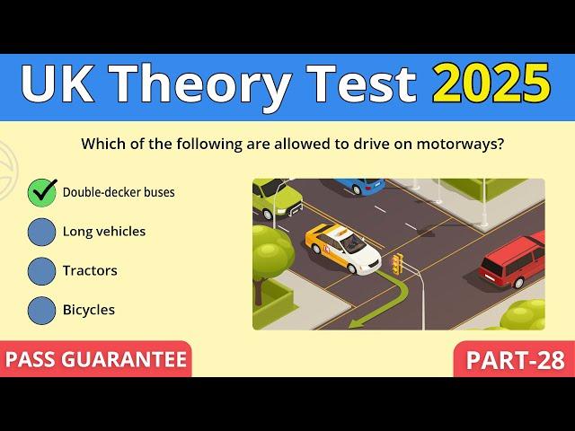 Theory Test 2025 UK Licensed BY DVSA | Pass Your Theory Test First Time