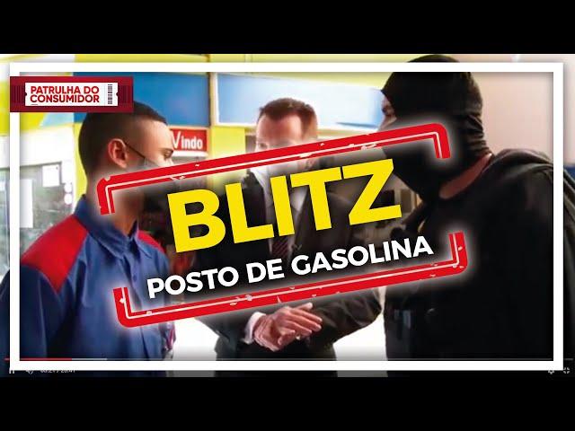 BLITZ COM A POLICIA EM POSTOS DE GASOLINA!