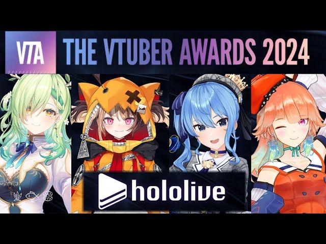 VTuber Awards 2024 Categories Won by Hololive