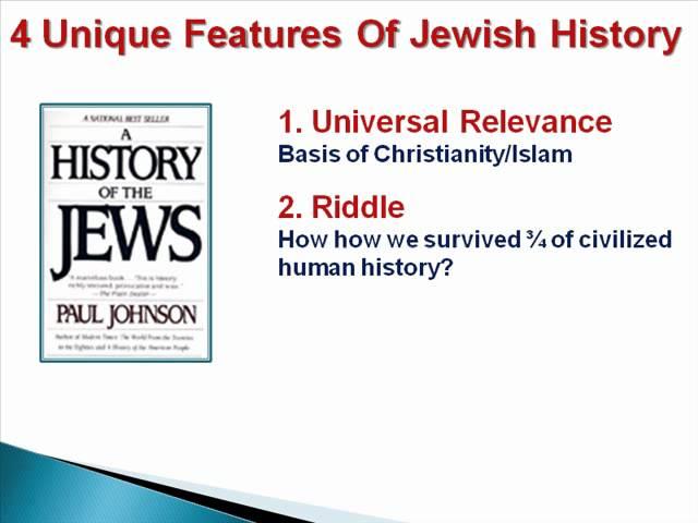 Crash Course in Jewish History: Session 1 - The Four Unique Features of Jewish History