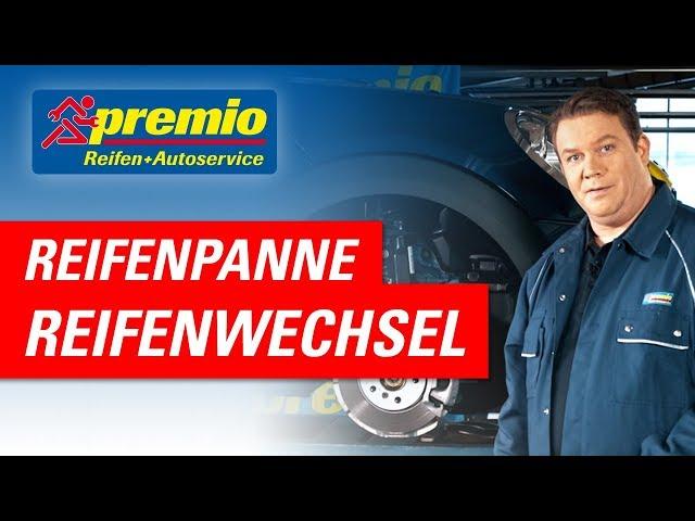 Reifen wechseln bei einer Reifenpanne | Premio Reifen + Autoservice